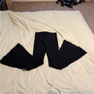 Aerie Ribbed Cotton Bellbottoms